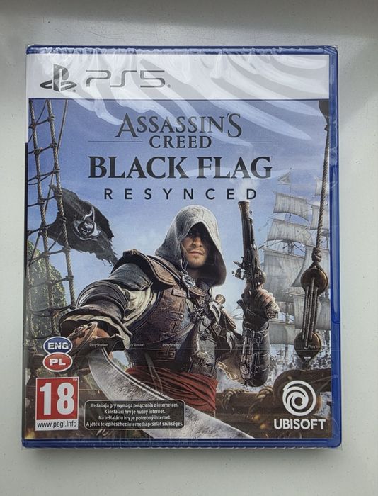 Assassins Black Flag Resynced PS5 nowa w folii polska wersja