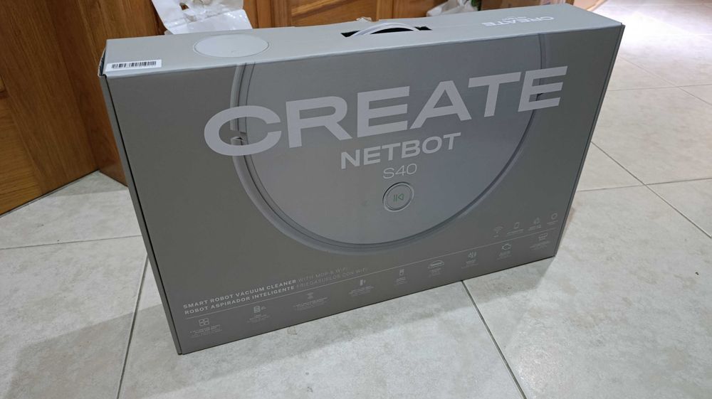 Aspirador Robô - Create NetBot S40