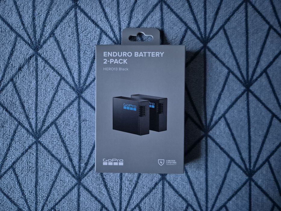 Nowy Dwupak Akumulatorów GOPRO Enduro do Hero 13 Black ŁÓDŹ