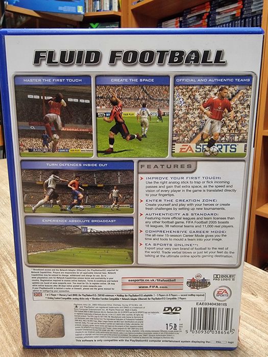FIFA Football 2005 PS2,  Sklep Wysyłka Wymiana
