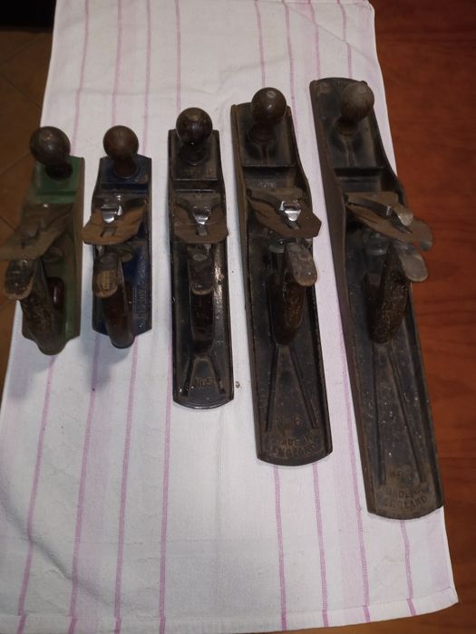 Lote de plainas antigas