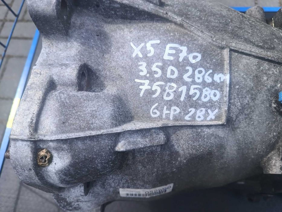 BMW X5 E70 286KM 3.0sd M57N2 Diesel Skrzynia Biegów Automat 6HP28X