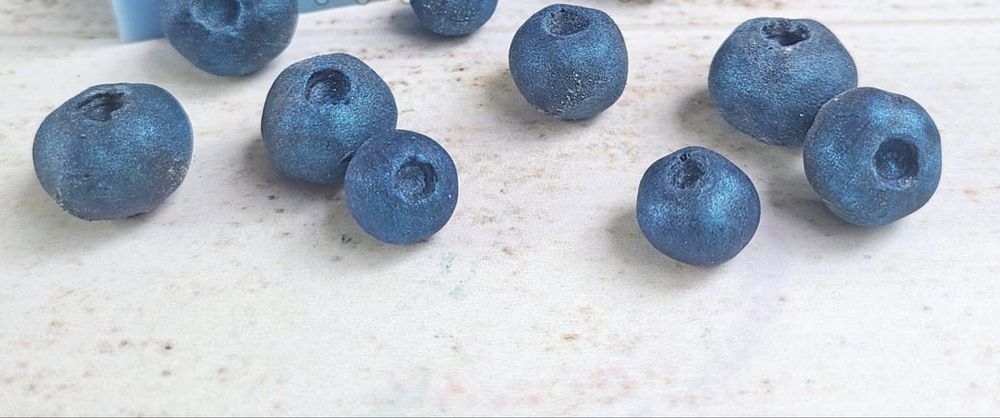 Молд для свічки лохина, форма для свічки чорниця, молд ягоды черники