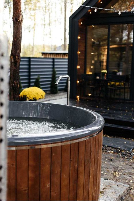 ЧАН на дровах. Вуличне джакузі.