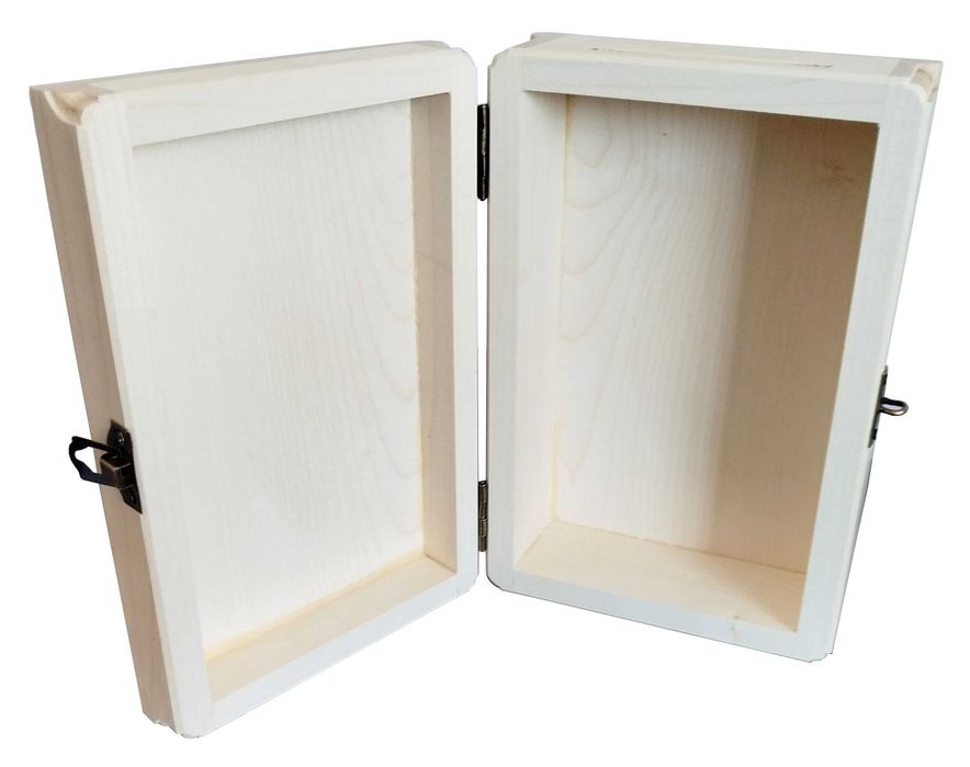 Деревяна копілка, скарбничка ручної роботи під розпис декупаж