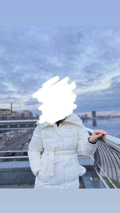 Пухова куртка puma