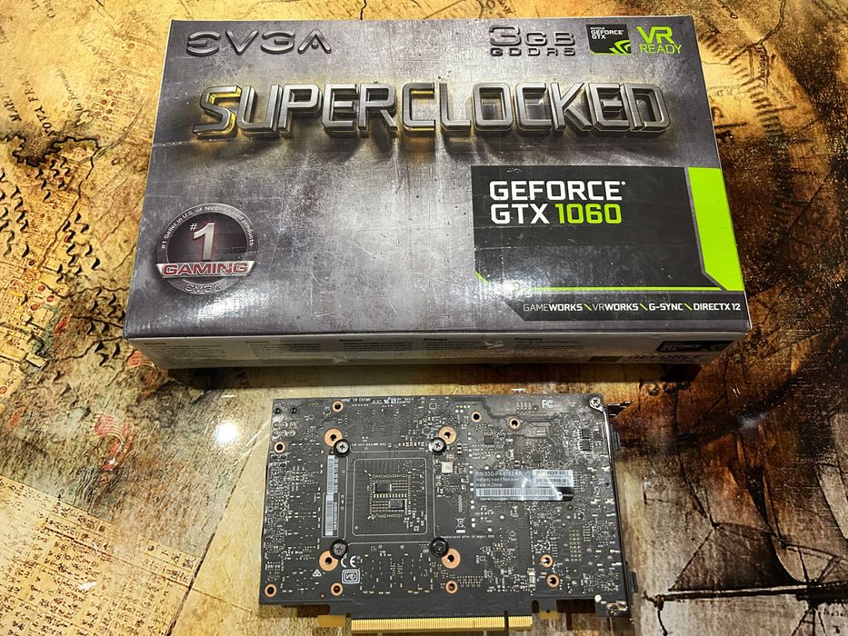 Видеокарта EVGA GTX1060 идеал