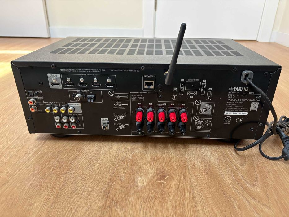 Yamaha HTR-4071 Receiver AV 5.1 | Bluetooth | Wi-Fi | HDMI | YPAO
