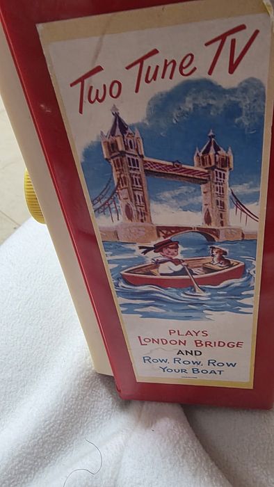 Caixa musica vintage fisher price