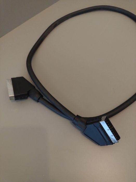 Kabel scart, euro - euro, 1m