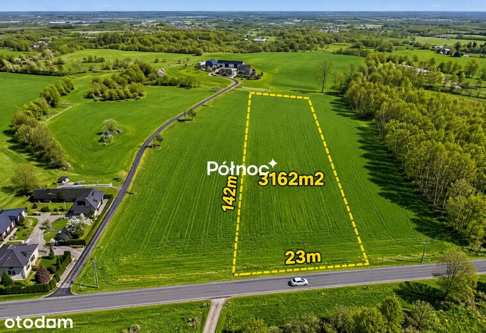 Działka budowlana nad jeziorem