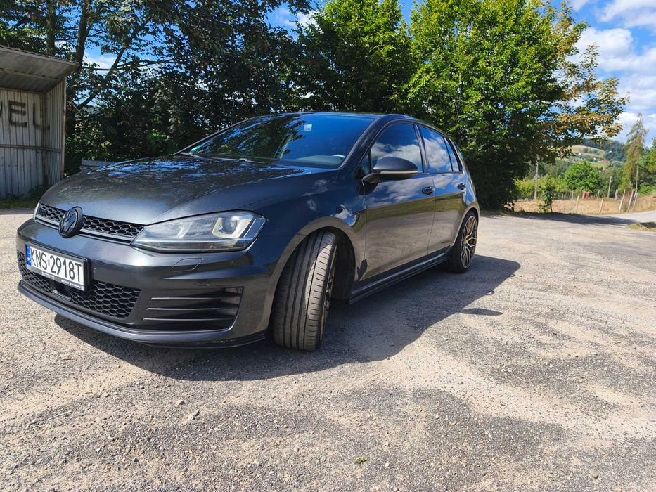 VW Golf7 GTD 2014r. Hak, Webasto, Radar