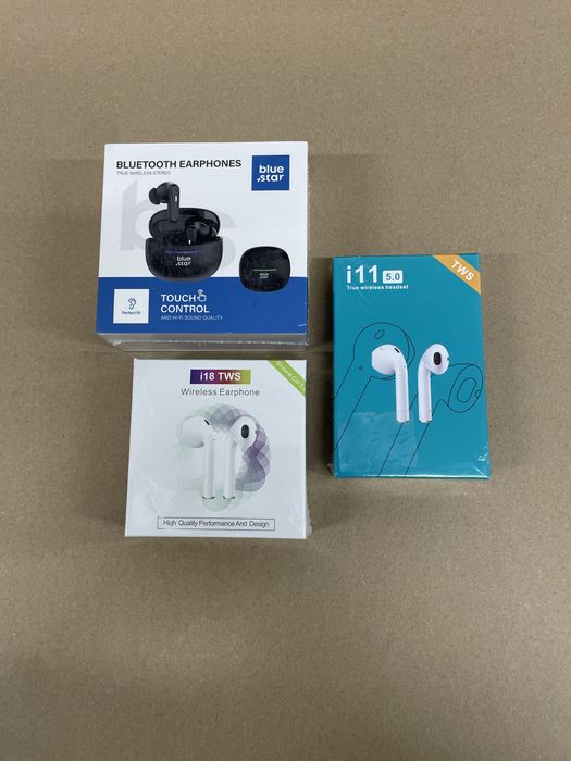 Vários Auriculares Bluetooth NOVOS (Selados)