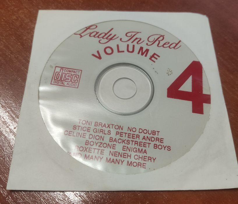 LADY IN RED Volume 4 składanka CD