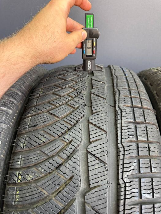 Шины БУ 245 45 R 18 Michelin Pilot Alpin 4 A0 Зима Комплект резина