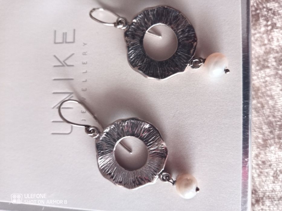 Fio e brincos em prata