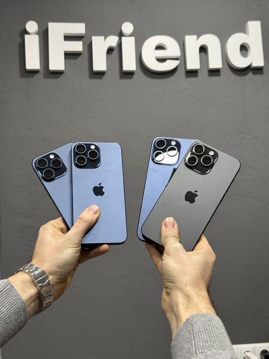 used  iPhone 15 pro max 512gb black, blue