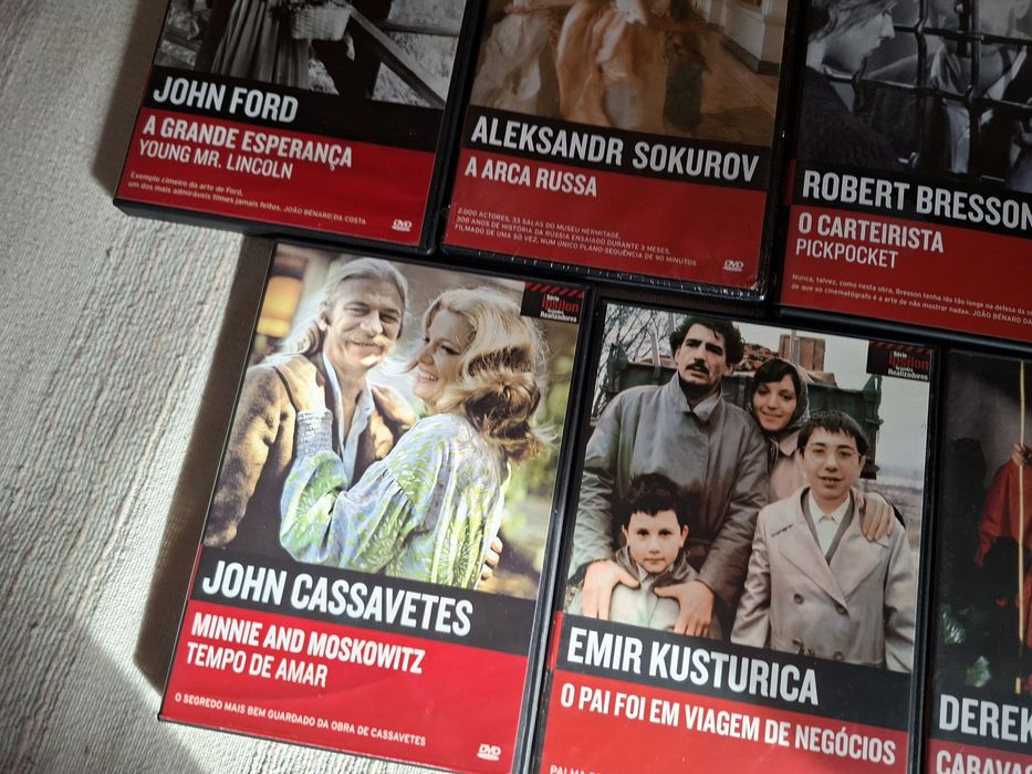 Dvds da coleção Grandes Realizadores jornal Público