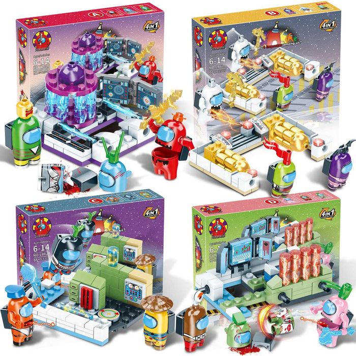 lego among us купить конструкторы для детей Цена на