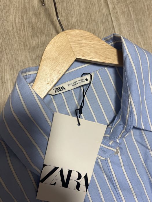 Платье  -рубашка ZARA
