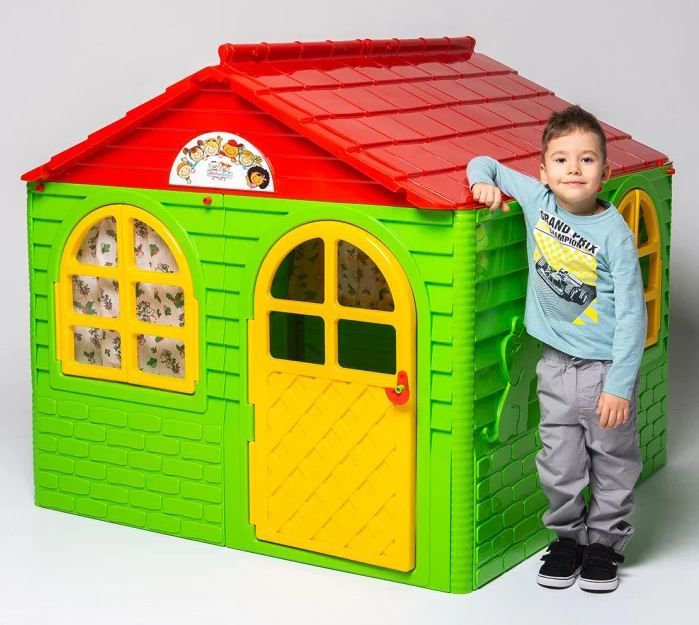 Детский 2-х ярусный уголок из дерева , развлекательный комплекс