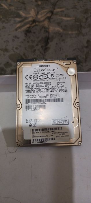 Жорсткий диск Hitachi 100Gb