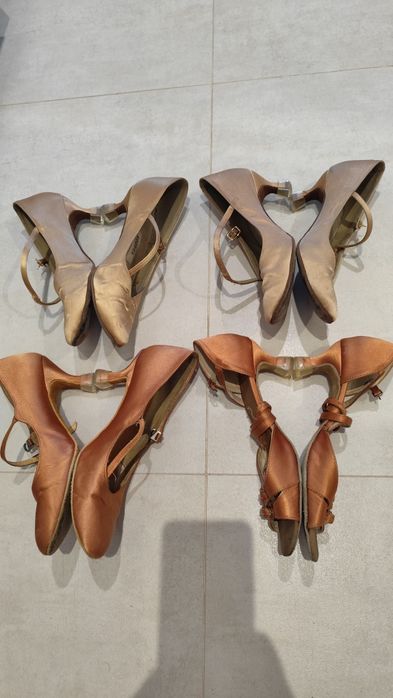Buty taneczne 4 pary