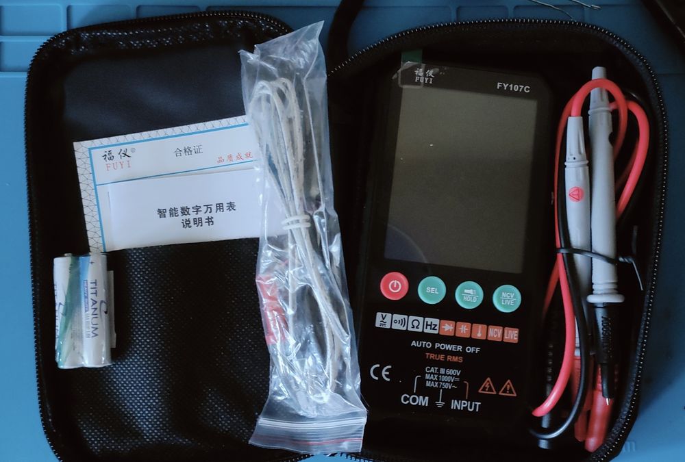 Цифровой мультитестор Fuyi FY107C
