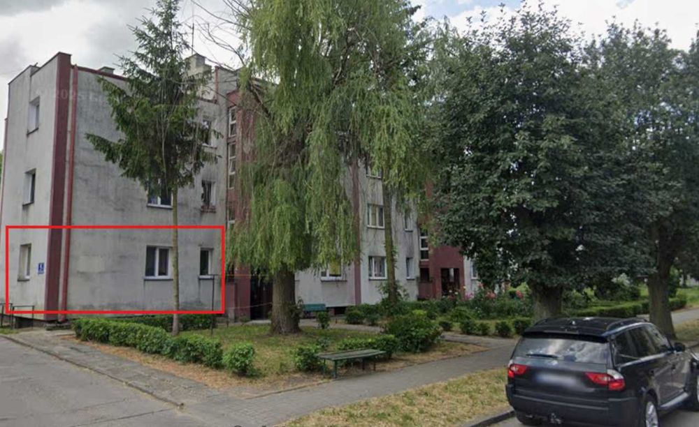 BEZPOŚREDNIO – 2 pokoje, 36 m², parter – Żychlin Do Remontu