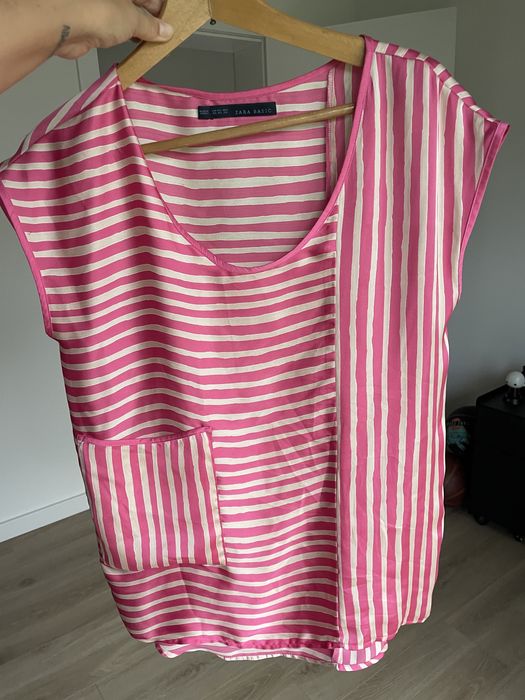 Koszula satynowa zara