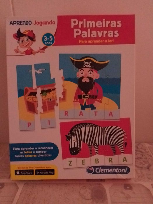 Jogo Aprendo as primeiras palavras