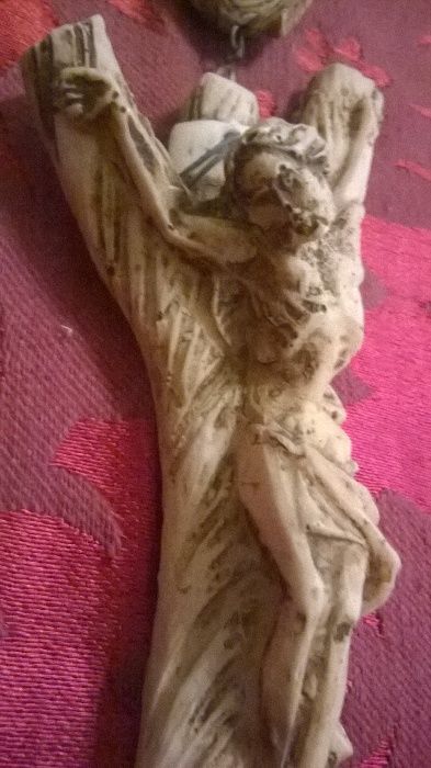 Terço Antigo de Parede, com 1,72 cm Vaticano de Roma, Raro