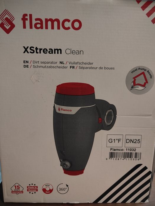 Separator Flamco XStream Clean 1"