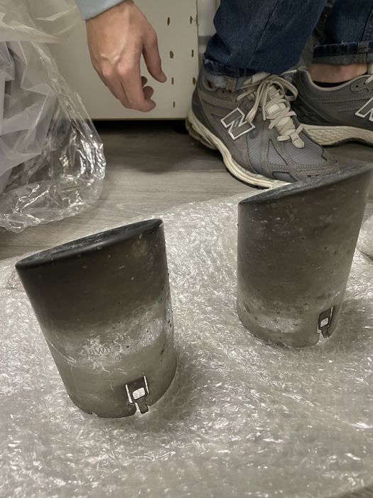 Насадки на вихлопні труби Audi A5 / A4 b9 накладка на банки, заглушки