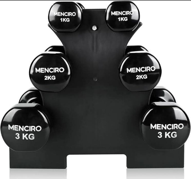 Ładny zestaw hantli do ciwiczen Nowy