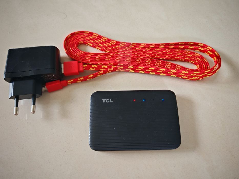 Alcatel router TCL 4G LTE na kartę SIM długi kabel USB 3m samochód dom