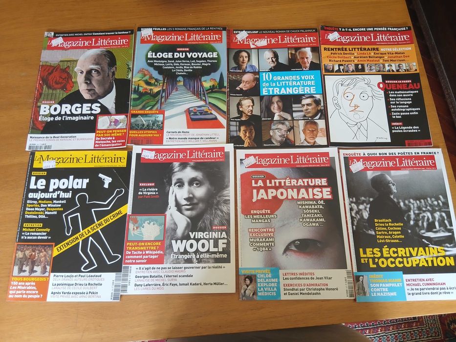 8 “Magazine Littéraire” de 2012