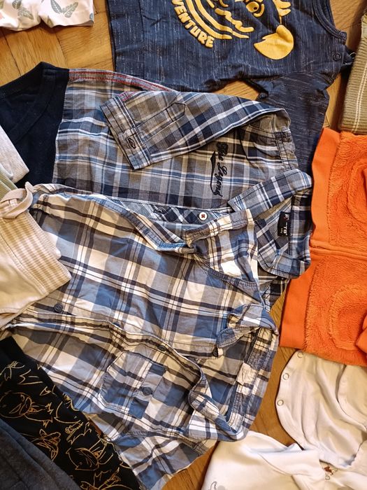 Paka ubrań dla chłopca 74