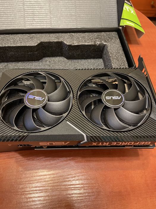 Karta graficzna Asus dual RTX 3060 12GB, na gwarancji