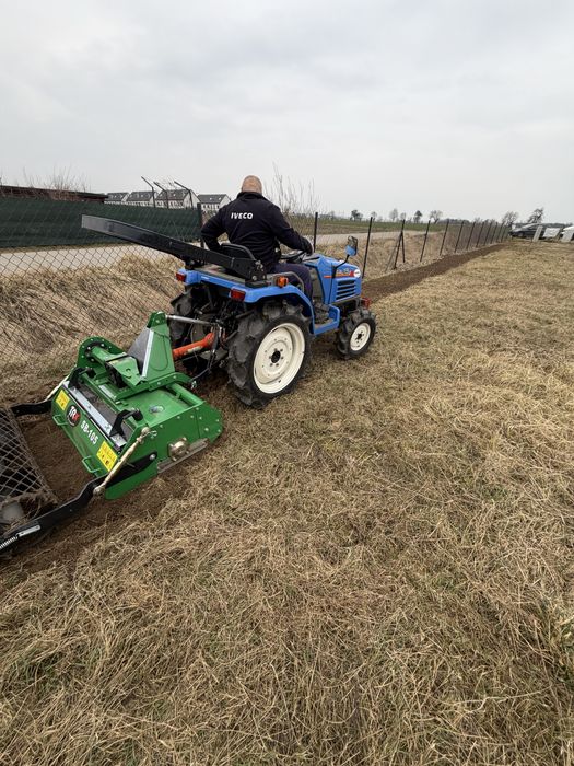 Usługi glebogryzarką separacyjną, automatyczne nawadniania