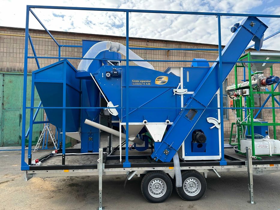 Насіннева Мобільна Станція (НМС) - зерноочисний комплекс АЕРОМЕХ