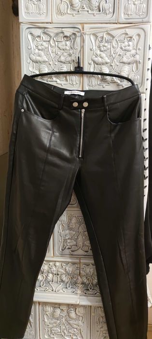 Жіночі штани з еко шкіри нові