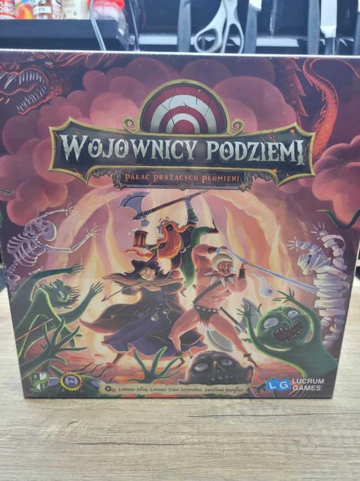 Wojownicy Podziemi: Pałac Prażących Płomieni - Nowa gra w folii