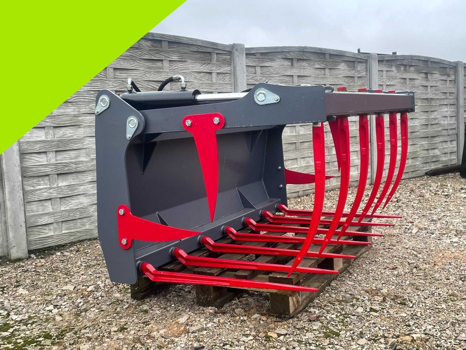 Krokodyl widły do obornik 1,2m 1,4m 1,8m 2,0m / Łyżka kiszonkarska