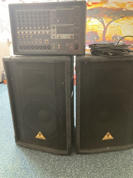Yamaha emx312 sx + 2 behringer eurolive b1220