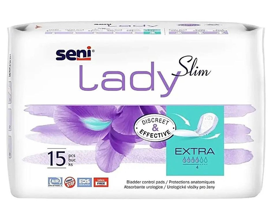 Прокладки урологічні SENI LADY SLIM extra (15 шт.)