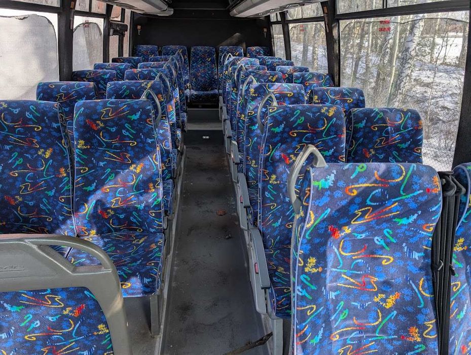 Fotele Bus Autobus Mercedes Mago 31szt z pasami komplet
