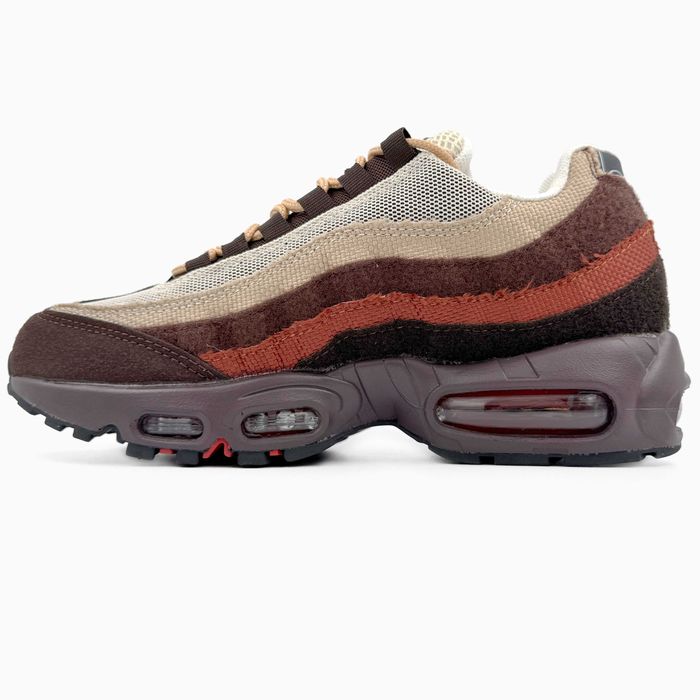 Чоловічі кросівки Nike Air Max 95 "Red/Brown" Розміри 40-45