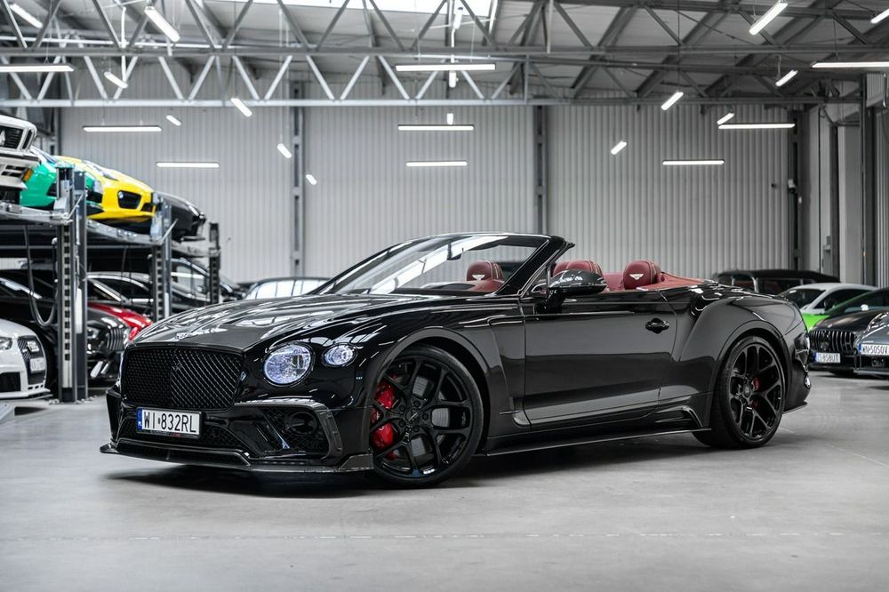 Bentley Continental GT V8 Mansory. Salon Polska. Gwarancja 07.2027. FV 23%.
