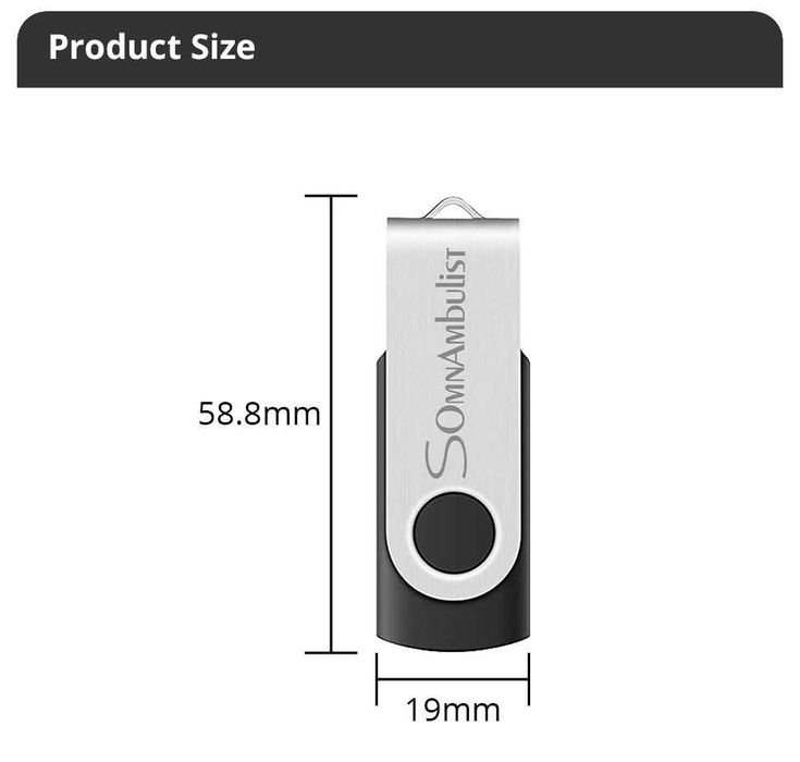 Реальные 128 Гб Металл. Флешка Somnambulist
